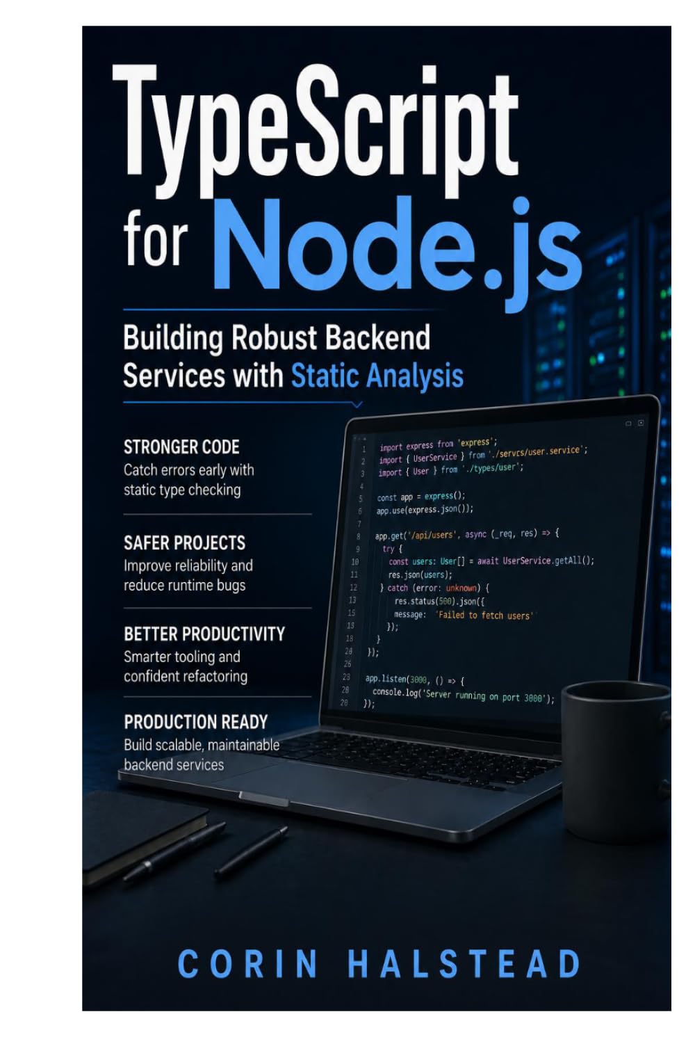 TypeScript for Node.js: Building Robust Backend Services with Static Analysis baixar o livro de graça