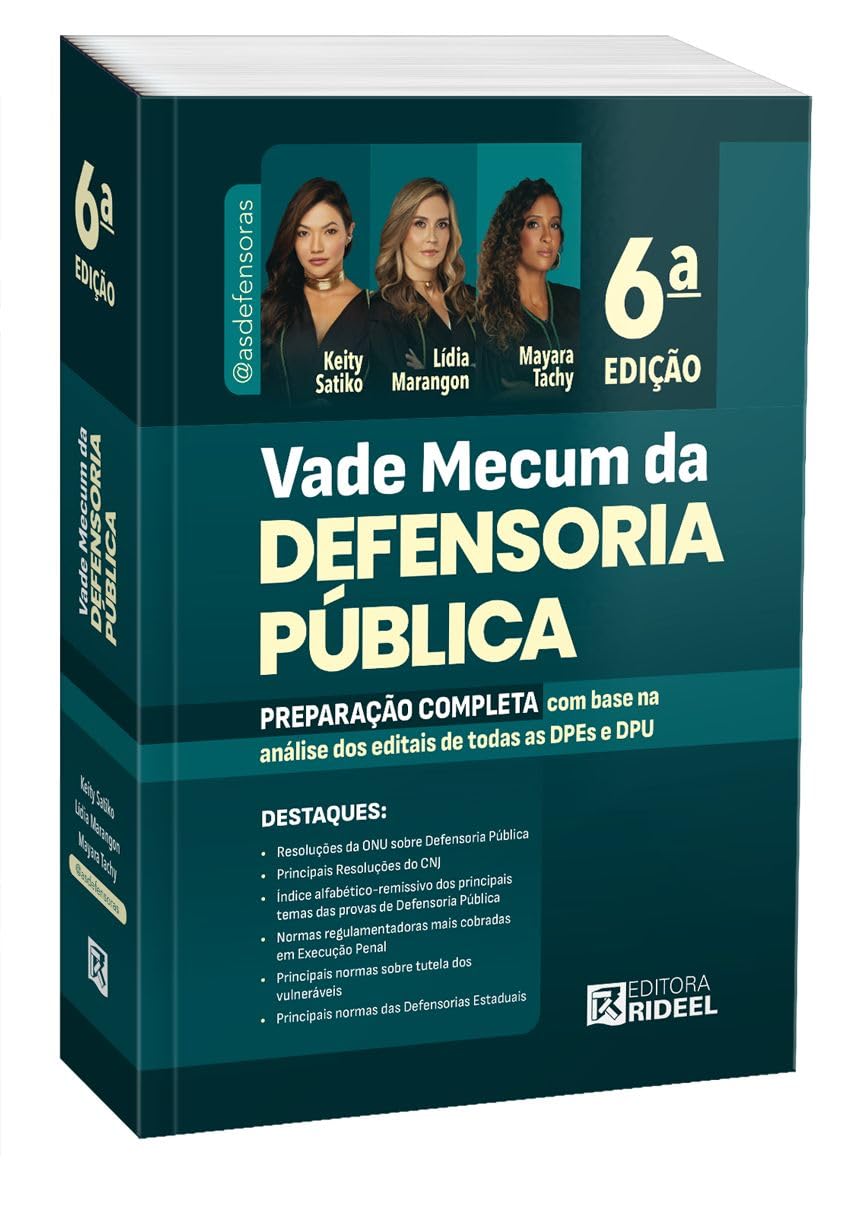 Vade Mecum da Defensoria Pública baixar o livro de graça