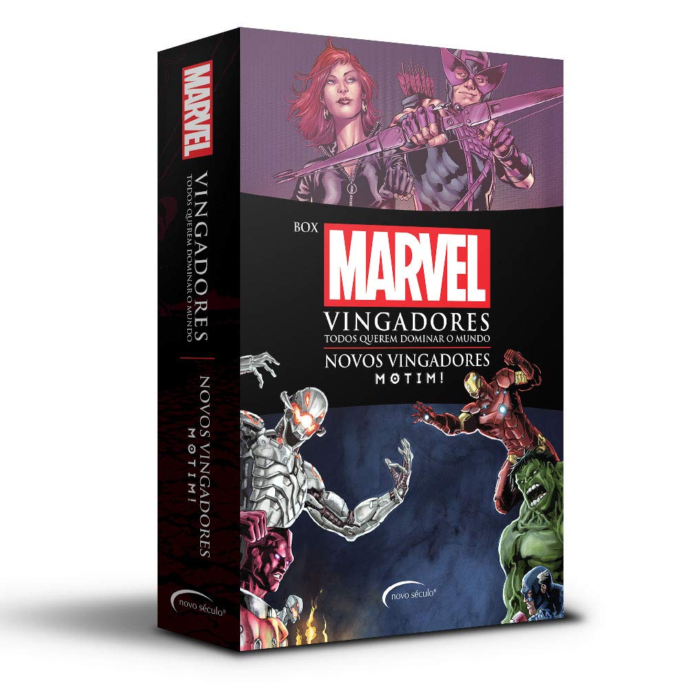 ler totalmente BOX VINGADORES TODOS QUEREM DOMINAR O MUNDO