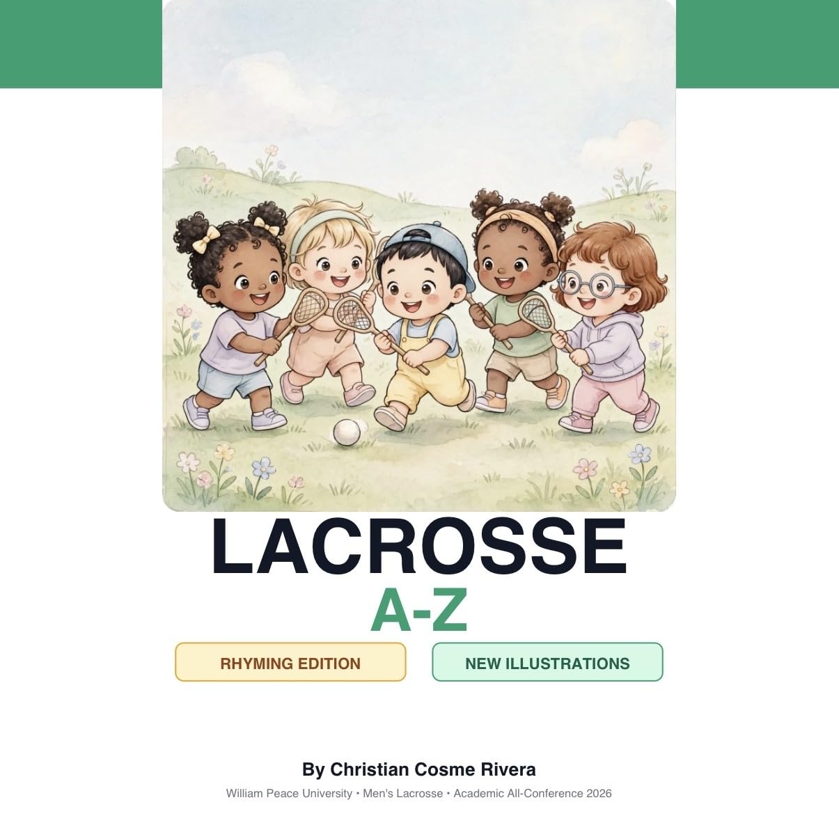 Lacrosse A-Z Rhyming Edition: My First Lacrosse Alphabet: Rhyming Edition: A Lacrosse Alphabet Book for Babies and Toddlers With New Illustrations - My... for Little Laxers Ages 0-5 (English Edition) baixar livro de graça