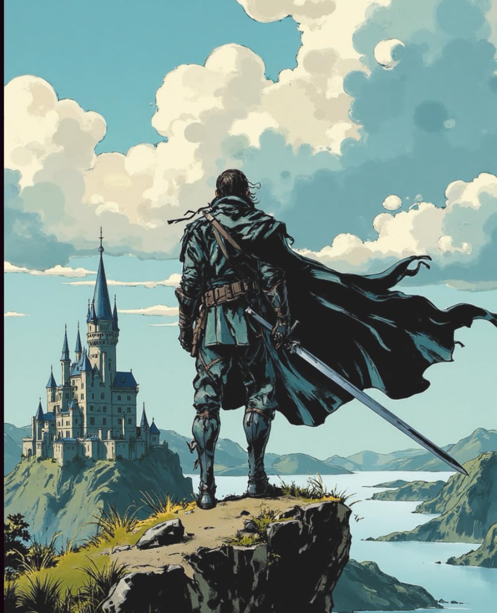 ler totalmente Epic Quest Grid Journal – Manga Knight Edition: 1 cm Graph Paper Composition Notebook: a fantasy graph notebook for gamers and dreamers