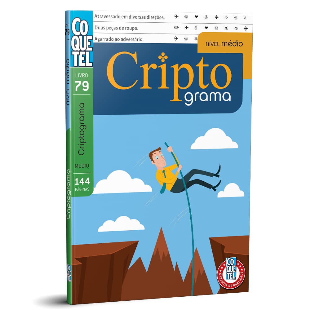 Livro Coquetel Criptograma nível médio Ed 79 baixar livro de graça