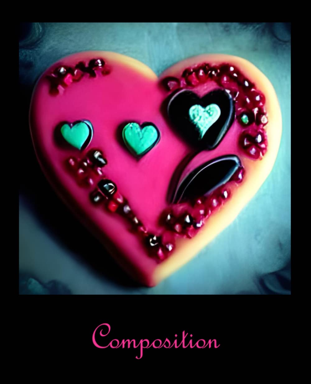 ler totalmente Composition: Pastel hearts and flowers Composition Notebook, Wide Ruled Composition Notebook, 120 Pages, Lined Paper, 7.5 X 9.25" (Composition Notebooks)