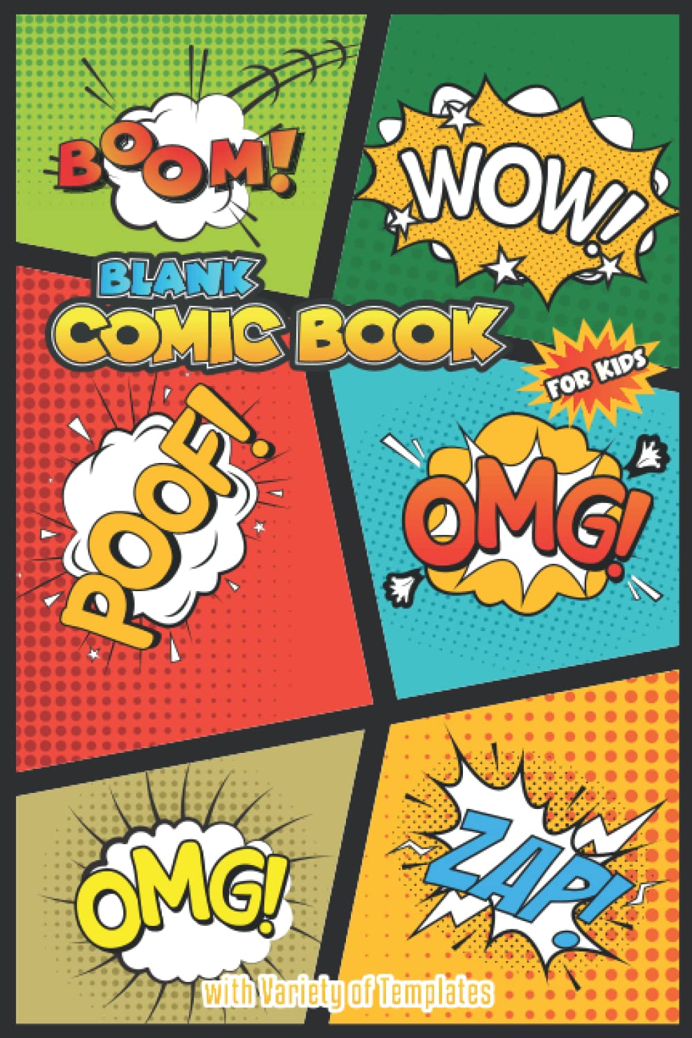 capítulo por capítulo baixar Blank Comic Book for Kids with Variety of Templates: Blank Comic Templates to Create Your Own Comics with Variety Templates, Makes a great gift For Kids And Adults