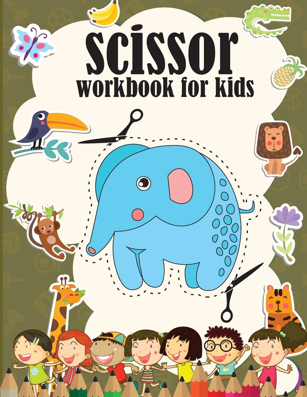 ler totalmente Scissor Workbook for Kids: Workbook for Preschoolers and Toddlers ages 3-5: Homeschool Preschool Learning Activities Color and Cut for 3-5 year olds