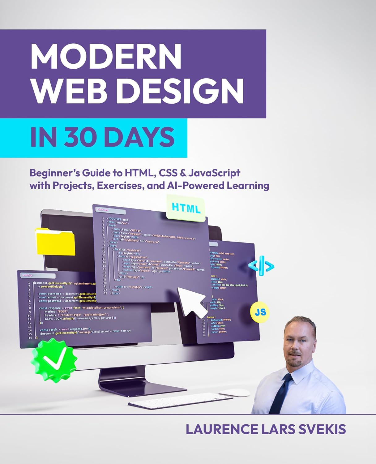 Modern Web Design in 30 Days: Beginner's Guide to HTML, CSS & JavaScript with Projects, Exercises, and AI-Powered Learning (English Edition) baixar o livro de graça