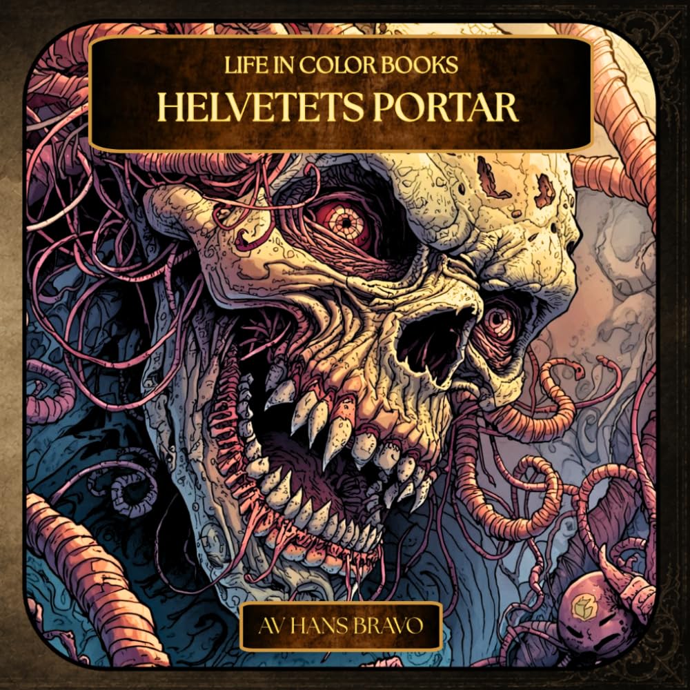 Helvetets Portar: Målarbok för Vuxna (Life in Color Books) (Swedish Edition) baixar livro de graça