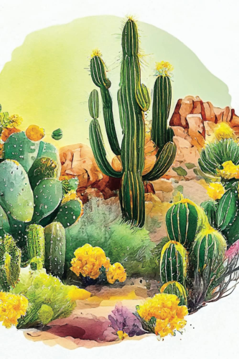 capítulo por capítulo baixar Cactus Password Book: Internet Address and Password Organizer with Alphabetical Tabs and Index, Cactus with Flowers Cover