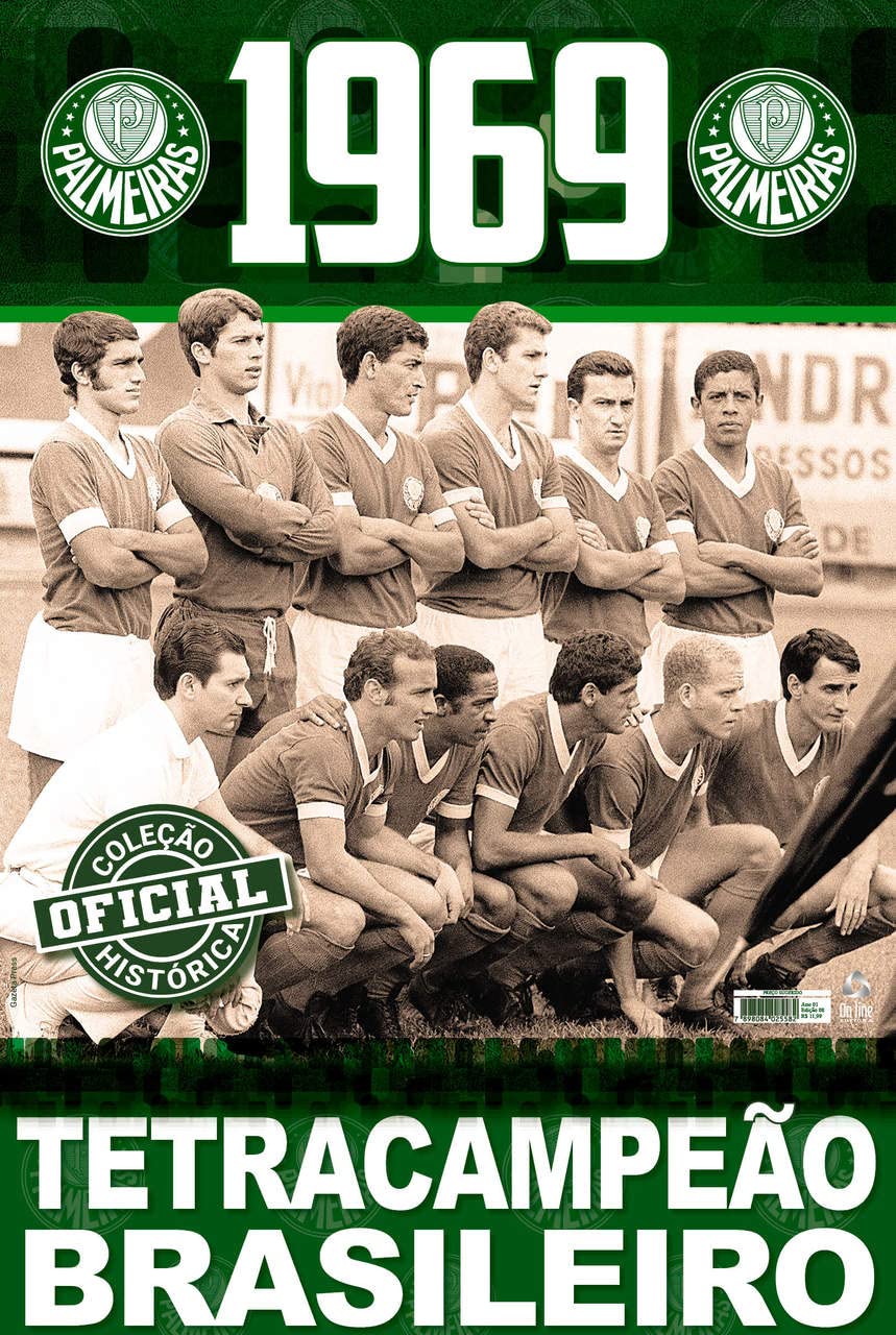 capítulo por capítulo baixar Coleção Oficial Histórica Palmeiras Edição 08 - Tetracampeão Brasileiro de 1969