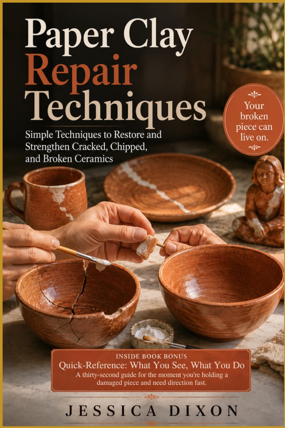 Paper Clay Repair Techniques: Simple Techniques to Restore and Strengthen Cracked, Chipped, and Broken Ceramics baixar o livro de graça