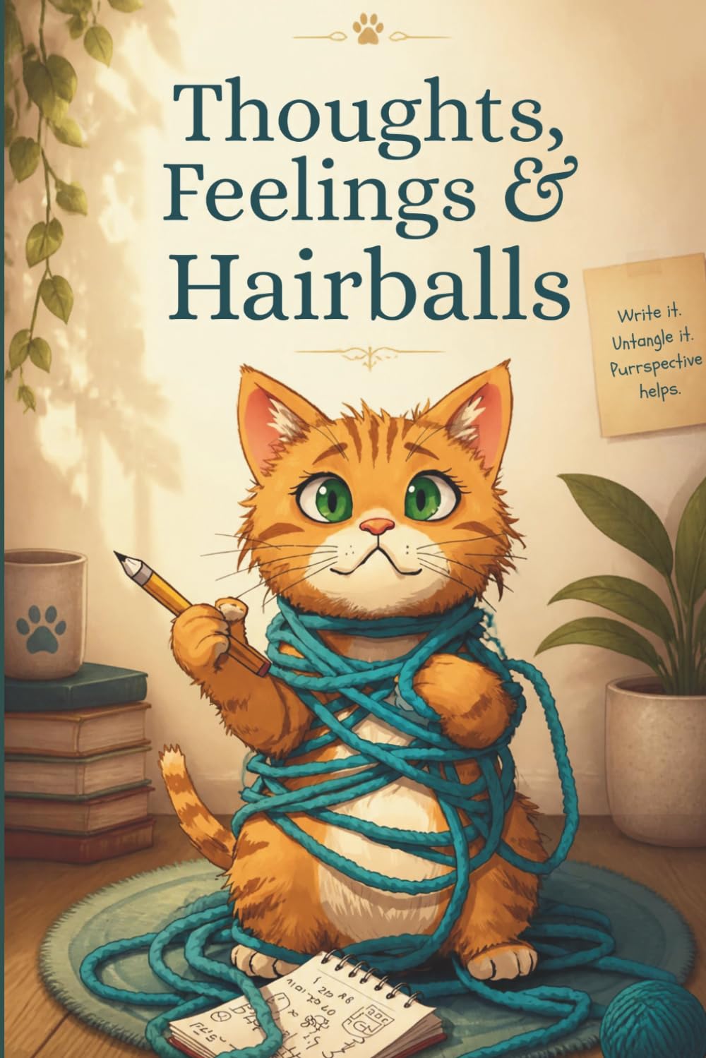 Thoughts, Feelings & Hairballs: A Funny Journal for Cat Lovers to Write, Doodle & Let It All Out. A Place for Random Thoughts, Big Feelings &... Funny Journal for Cat Lovers to Keep. baixar livro de graça