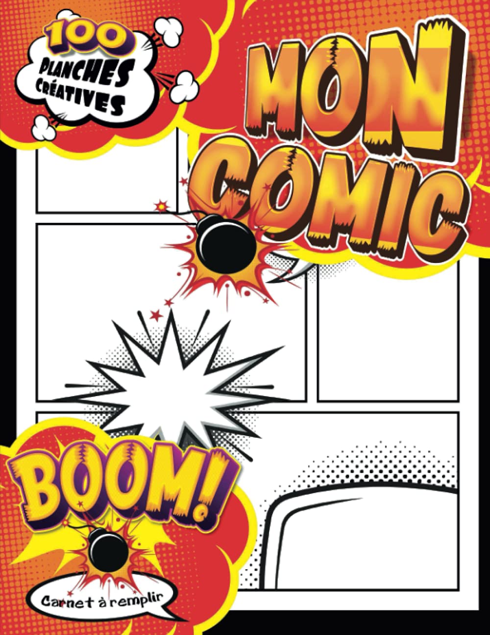 JE CRÉE MA PROPRE BD: Carnet De Dessin Pour Dessiner Vos Propres Bandes Dessinées Pour Les Enfants Et Les Adultes Dans Le Style Bande Dessinée Comics (French Edition) baixar o livro de graça