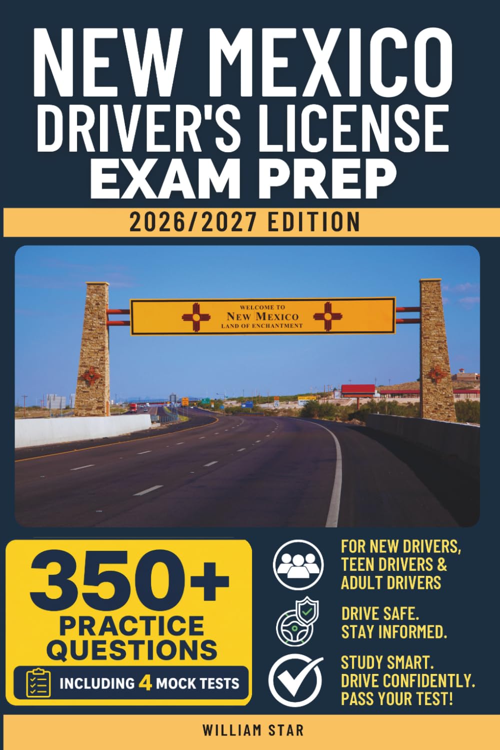 capítulo por capítulo baixar New Mexico Driver's License Exam Prep: Study Guide, Road Signs & Practice Tests to Help You Pass the Written Knowledge Test (USA DMV Permit Study Books)