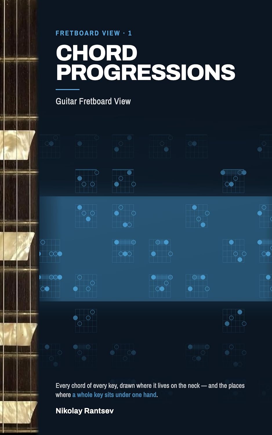 Chord Progressions: Guitar Fretboard View (Everyfret) (English Edition)