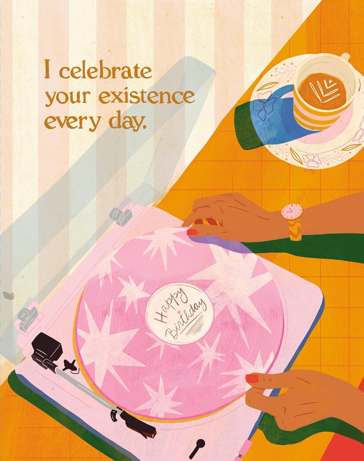 ler totalmente Love Muchly Greeting Cards: Birthday - I celebrate your existence every (Pack of 6)