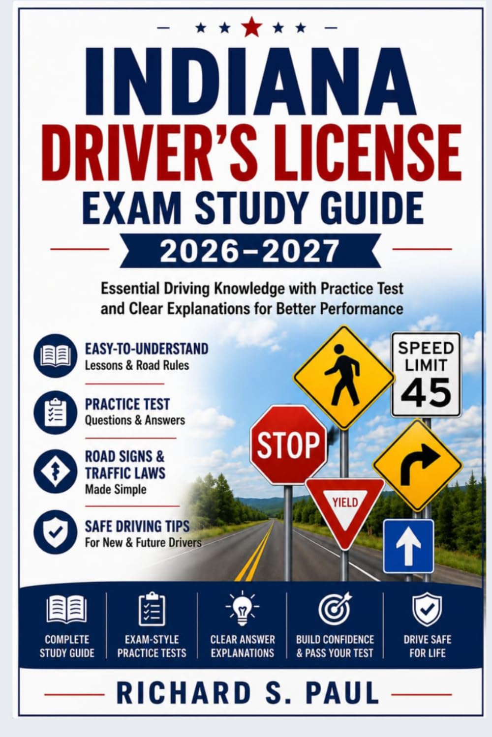 capítulo por capítulo baixar INDIANA DRIVER’S LICENSE EXAM PREP STUDY GUIDE 2026-2027: Essential Driving Knowledge with Practice Test and Clear Explanations for Better Performance