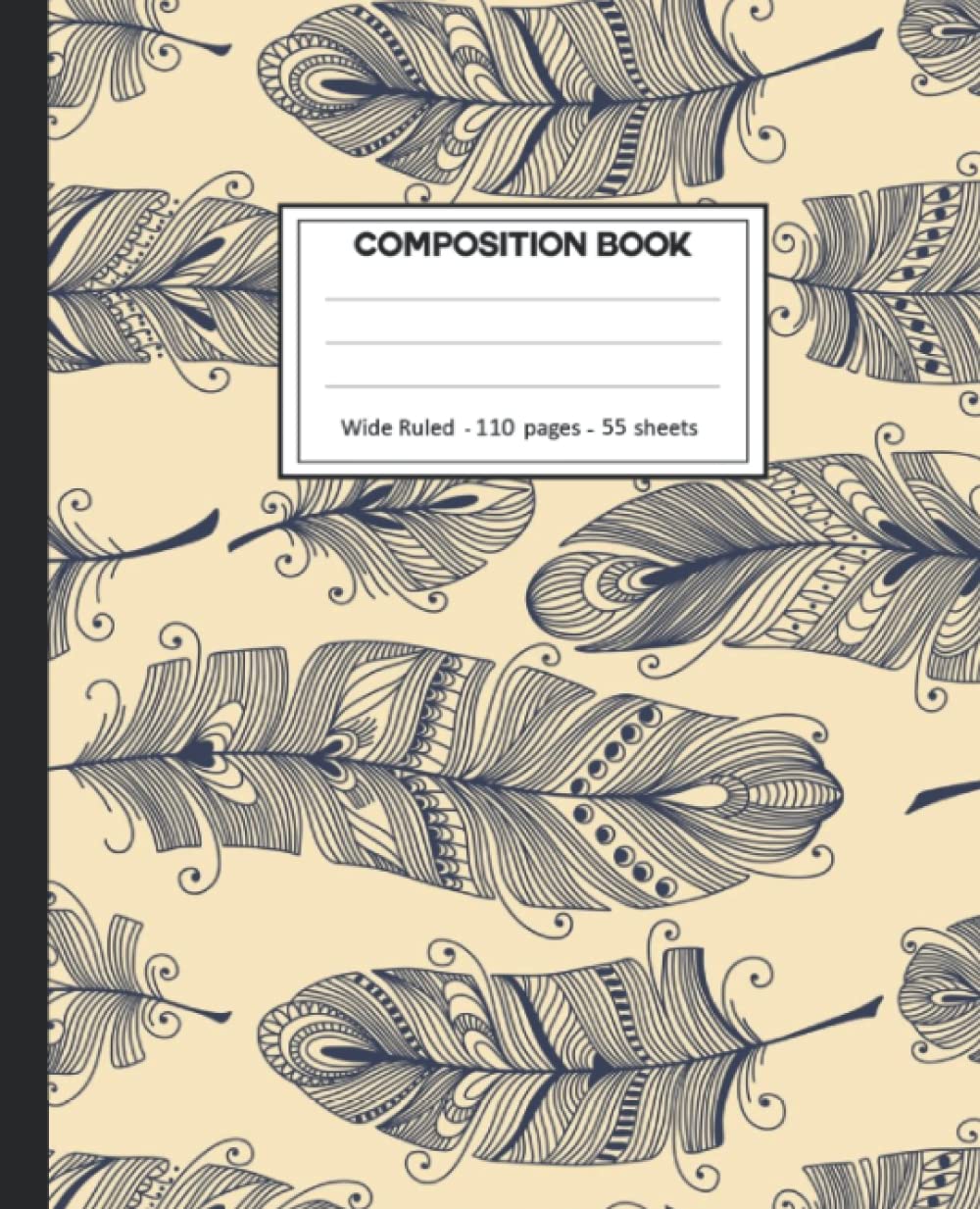 Composition Notebook: Composition Notebook with Feathers for School. baixar livro de graça