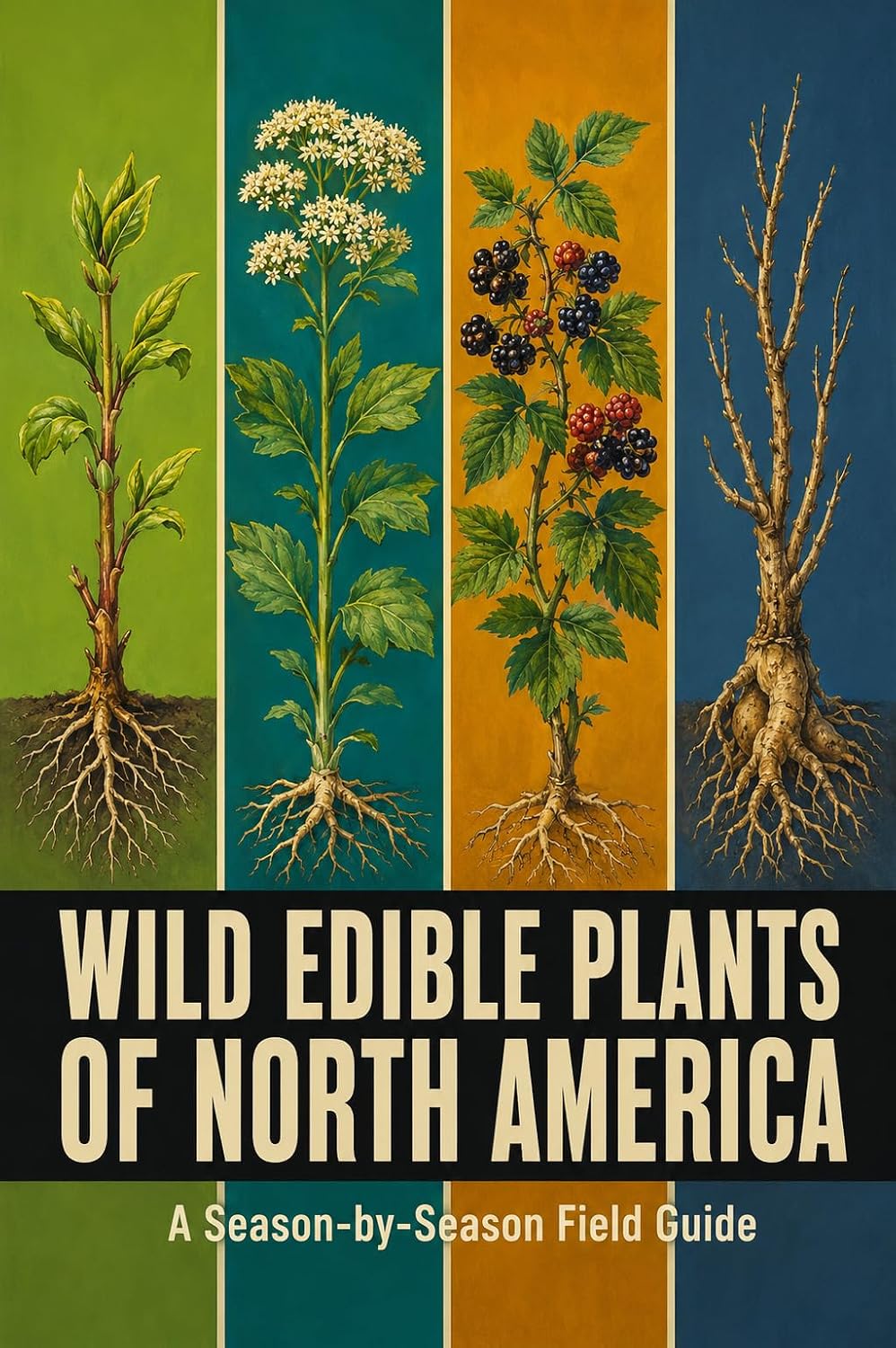 Wild Edible Plants of North America: A Season-by-Season Field Guide (English Edition) baixar o livro de graça