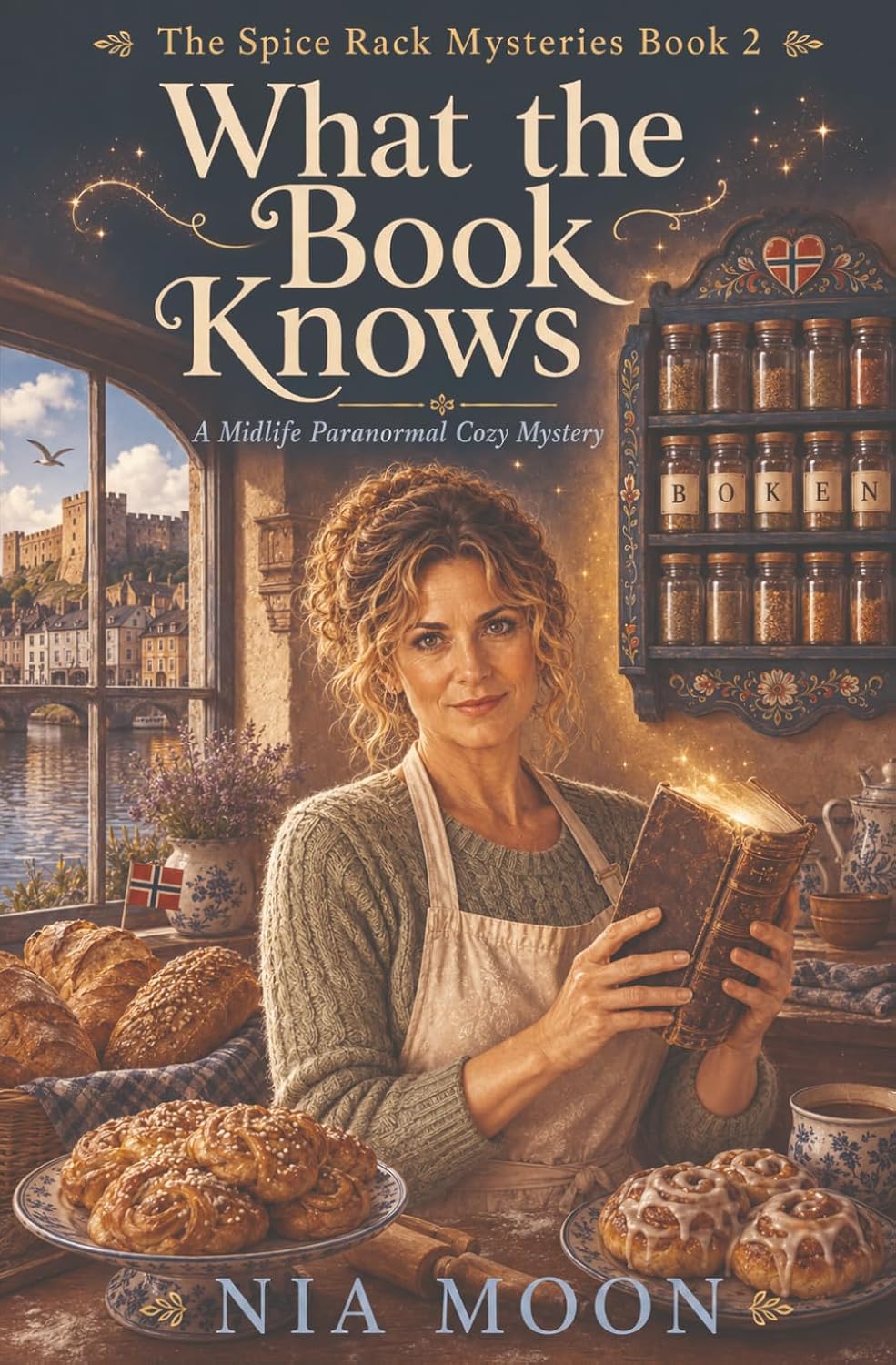 What the Book Knows: A midlife paranormal cozy mystery (The Spice Rack Mysteries) baixar o livro de graça