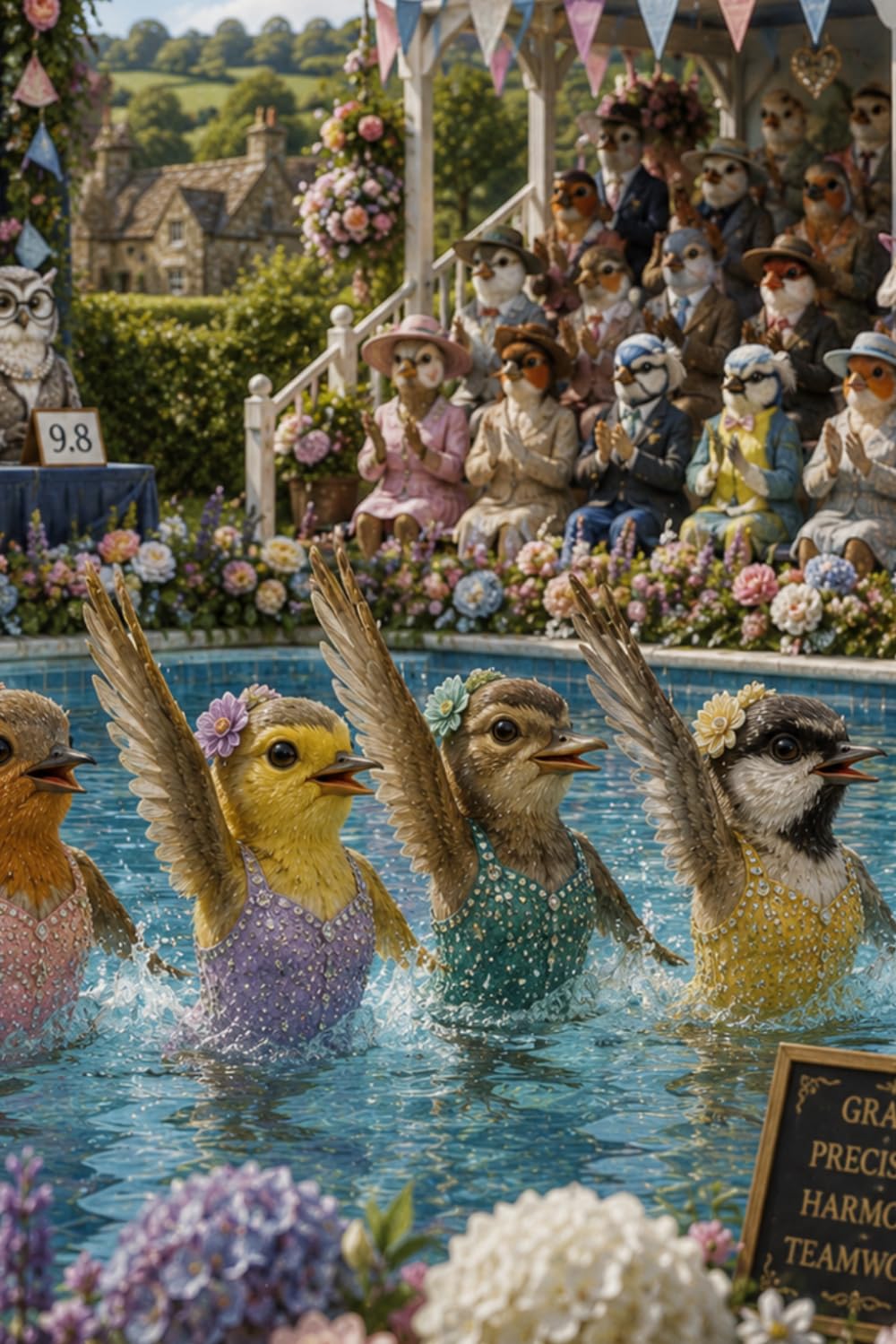 capítulo por capítulo baixar Synchronized Swimming Birds