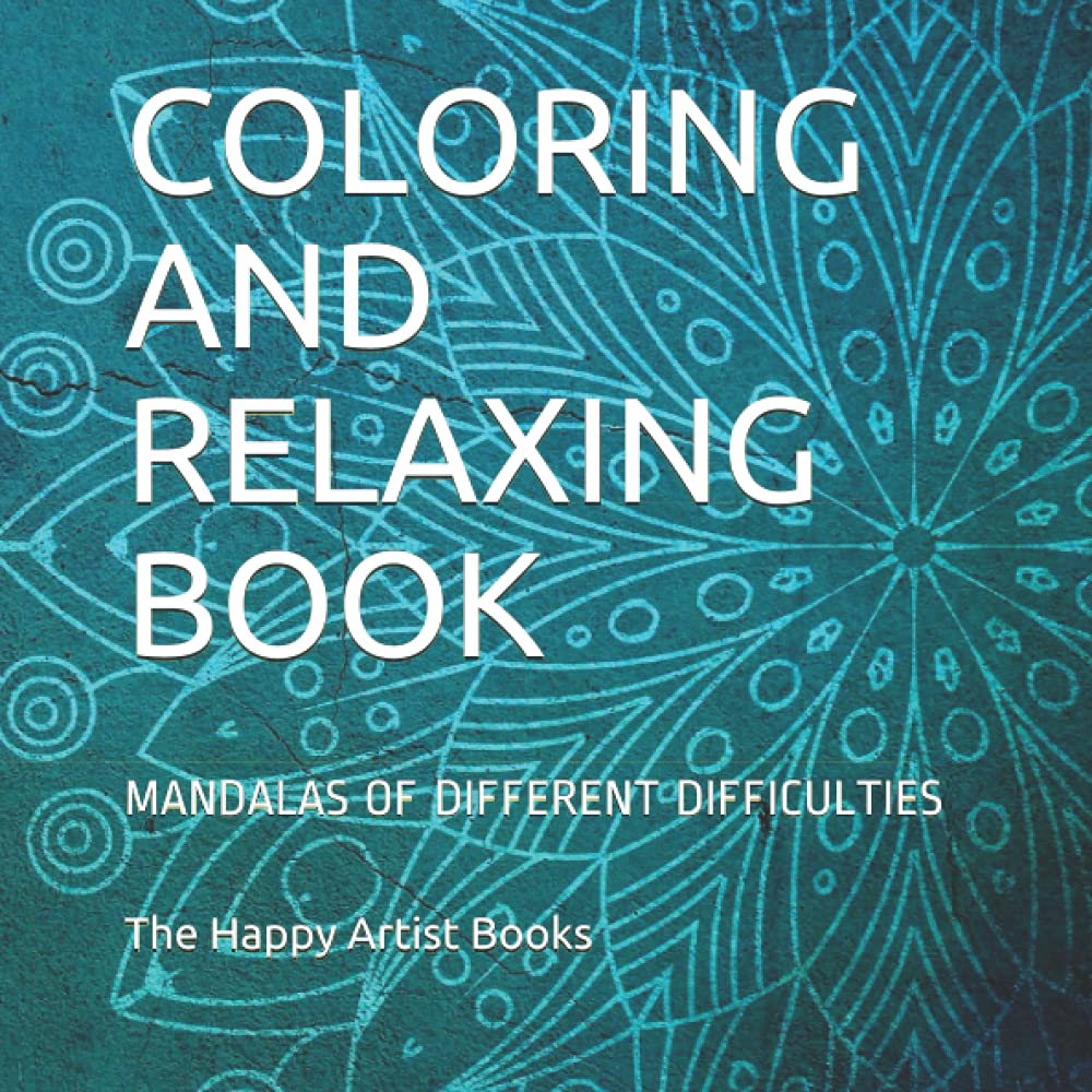 ler totalmente COLORING AND RELAXING BOOK: MANDALAS OF DIFFERENT DIFFICULTIES