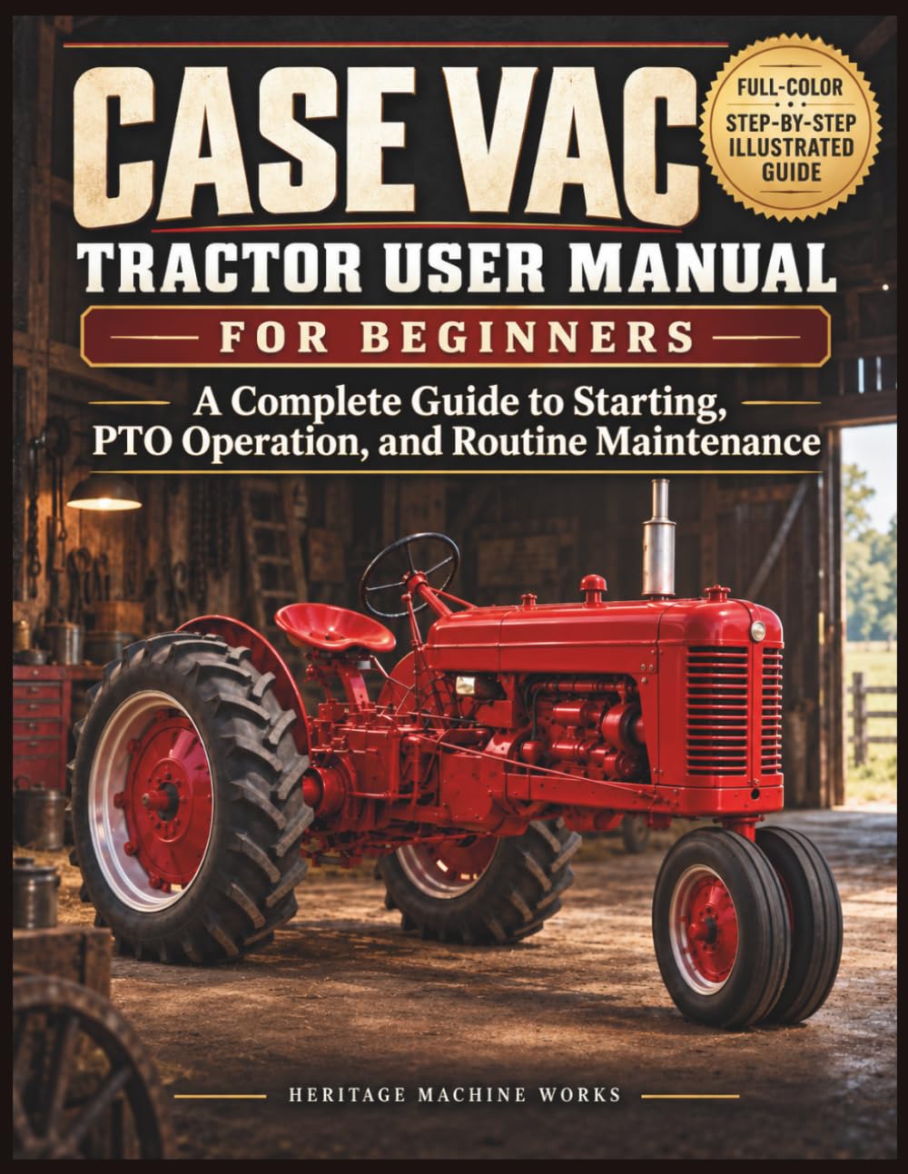 ler totalmente Case VAC Tractor User Manual for Beginners: A Complete Guide to Starting, PTO Operation, and Routine Maintenance: 3