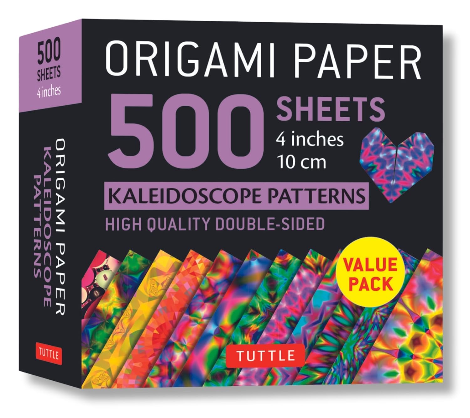 Origami Paper 500 Sheets Kaleidoscope Patterns 4" (10 CM): Tuttle Origami Paper: High-Quality Double-Sided Origami Sheets Printed with 12 Different... Printed with 12 Different Colorful Patterns baixar livro de graça