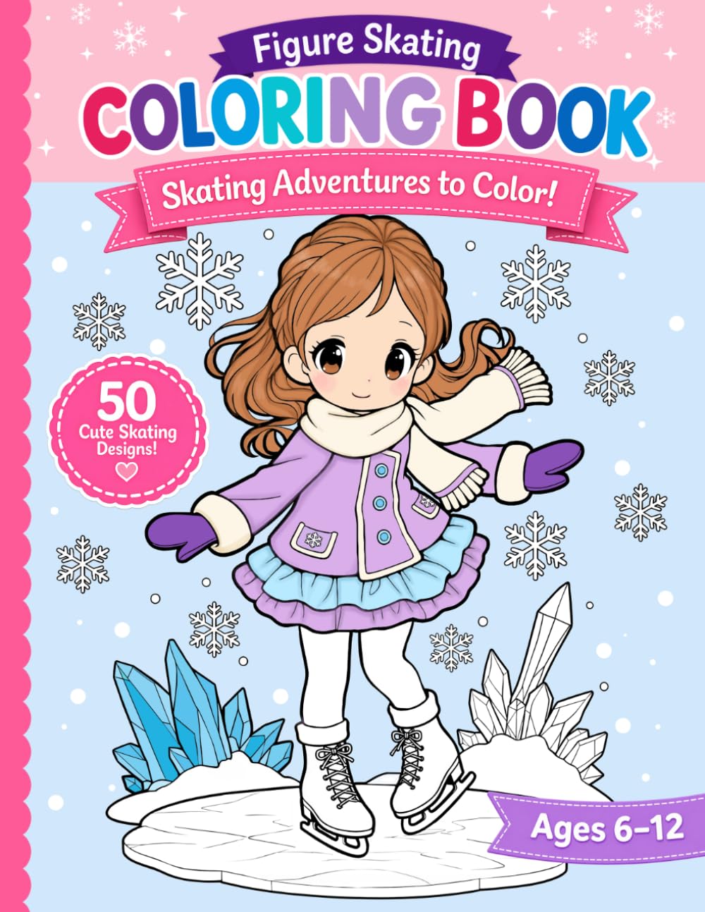 ler totalmente Figure Skating Coloring Book: Skating Adventures to Color!
