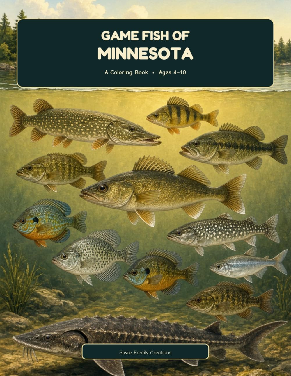 Game Fish of Minnesota Coloring Book: Color & Learn about The Midwest's Most Sought-After Fish & See Which Ones You Can Identify (Minnesota Lakes & fishing Coloring Books) baixar o livro de graça