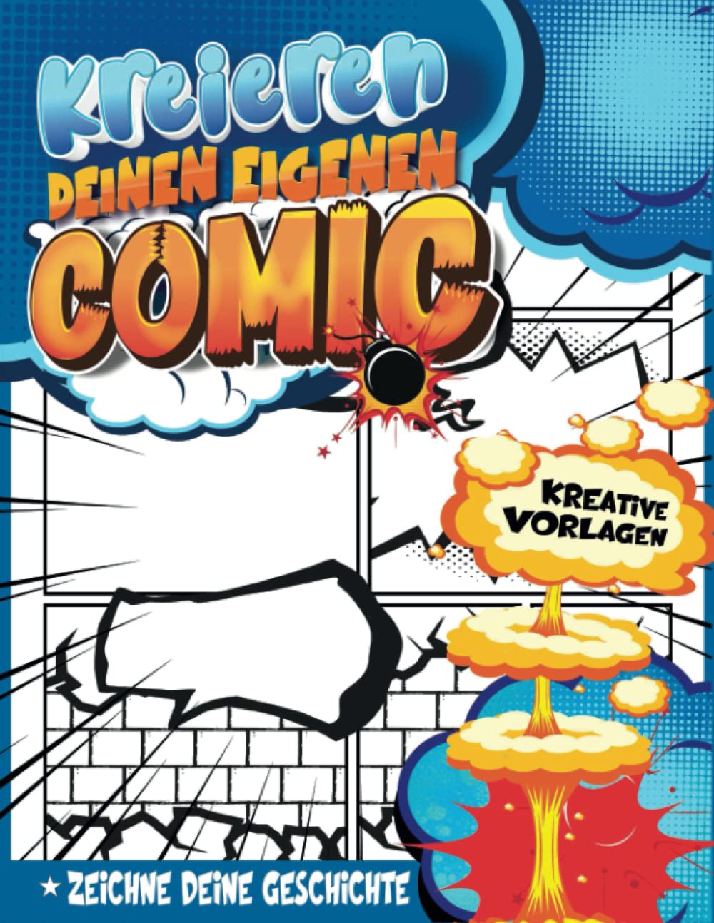 capítulo por capítulo baixar Comic Kreatives Für Mädchen Ab 6: Lernaktivitäten Für 5-Jährige Zum Schreiben Und Zeichnen Eines Atemberaubenden Comic Buchs (German Edition)