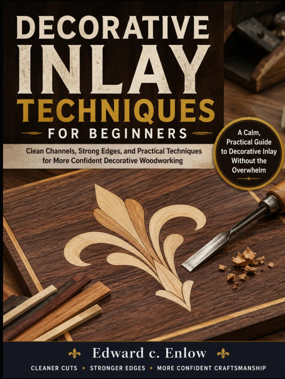 DECORATIVE INLAY TECHNIQUES FOR BEGINNERS: Clean Channels, Strong Edges, and Practical Techniques for More Confident Decorative Woodworking baixar o livro de graça