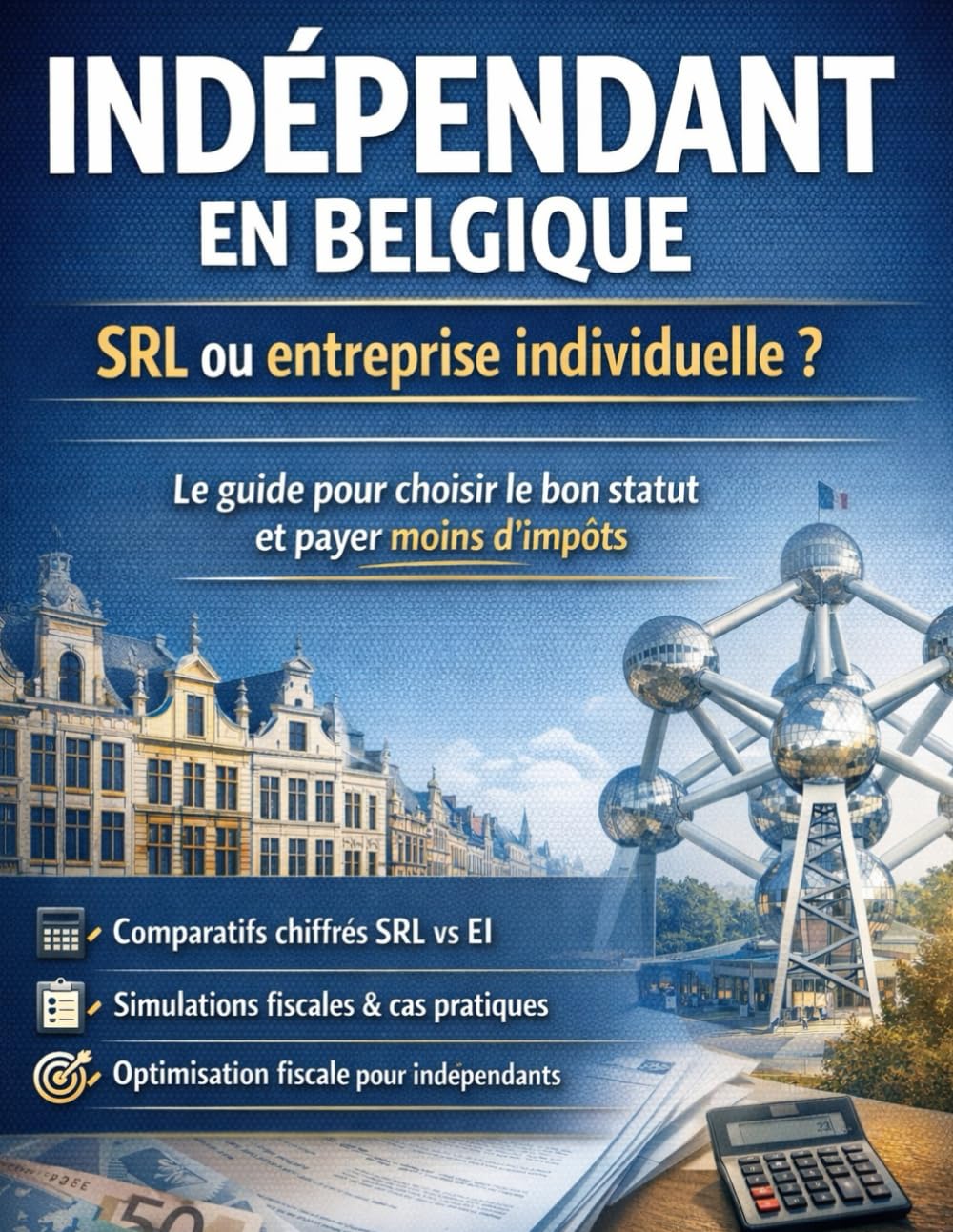 Indépendant en Belgique: SRL ou entreprise individuelle ? Choisir le bon statut et payer moins d'impôts: Comparatif chiffré, simulations fiscales, cas... concrètes pour optimiser sa situation baixar livro de graça