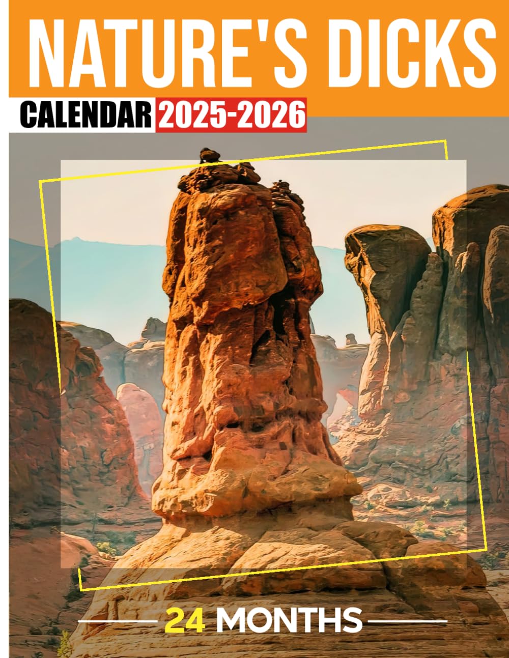 Nature's Dicks Calendar 2025 - 2026: 24 Months Jan 2025 to December 2026, 17" x 22" Opened, Thick & Sturdy Paper, Great Gift For Organizing & Planning baixar livro de graça