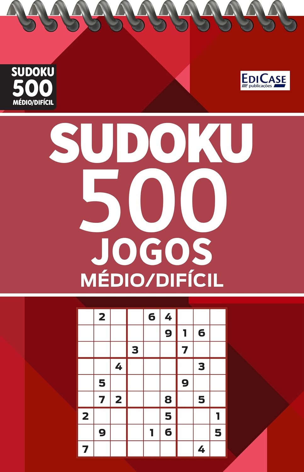 capítulo por capítulo baixar Livro Sudoku 500 Jogos ed.01 - 300 págs. - Médio/Difícil: O maior passatempo numérico do mundo