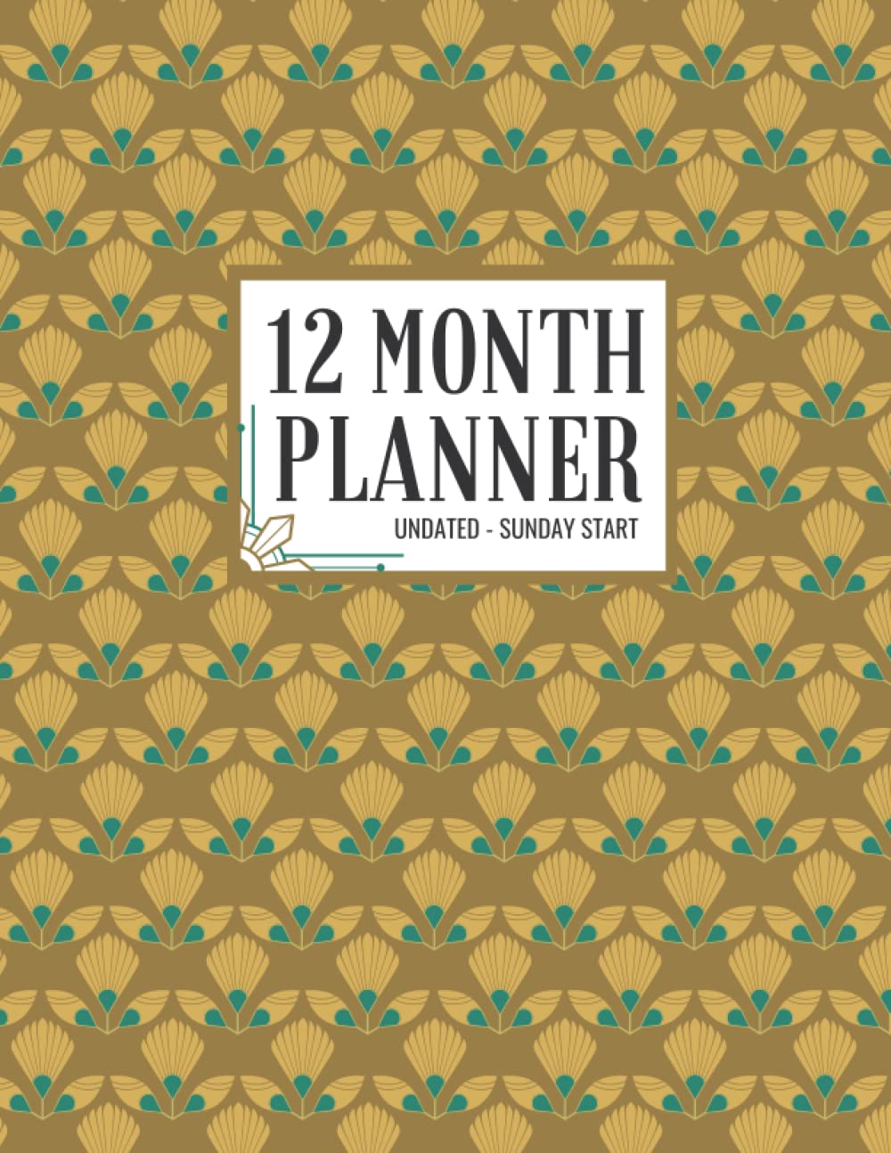 ler totalmente It's A Good Thing Planner - Undated 12 Monthly Planner, Sunday Start, 8.5"x11", Increase Productivity, Get Focused, Get More Done and Hit Your Goals, for stylish and organized individuals!
