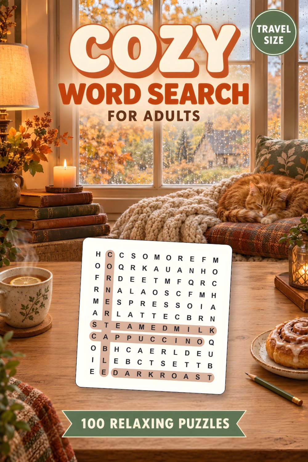 Cozy Word Search for Adults: 100 Relaxing Puzzles, Cozy Themed, Travel Size baixar o livro de graça