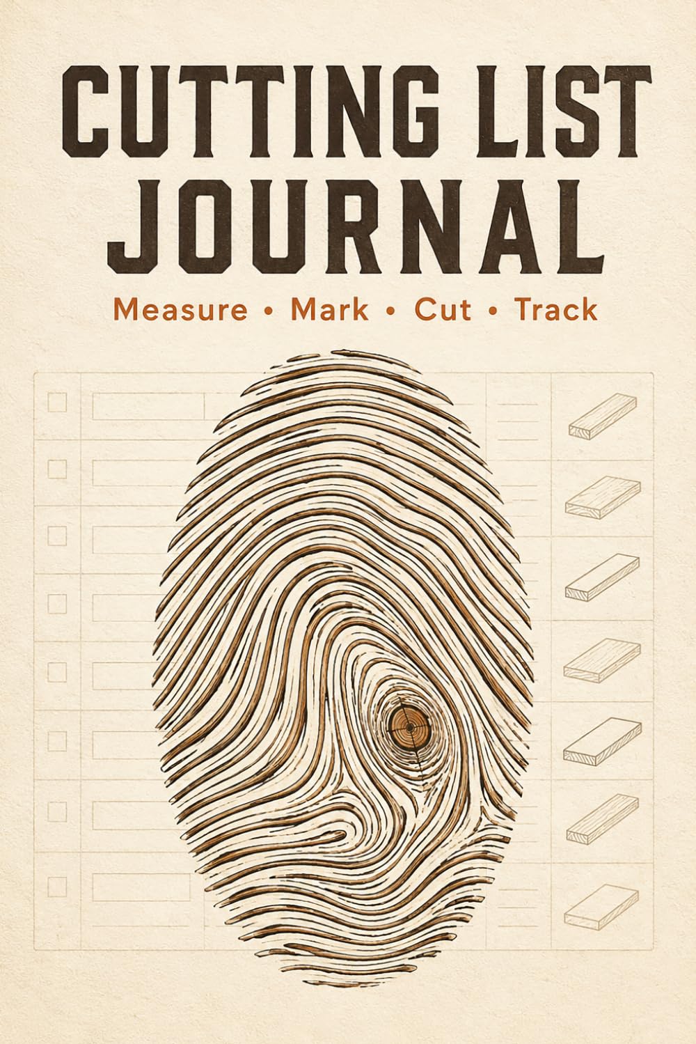 capítulo por capítulo baixar Cutting List Journal: Workshop Planning Record for Woodworkers Organizing Lumber Sizes, Cut Dimensions, Quantity Requirements, Part Names, Material Notes, and Preparation Details