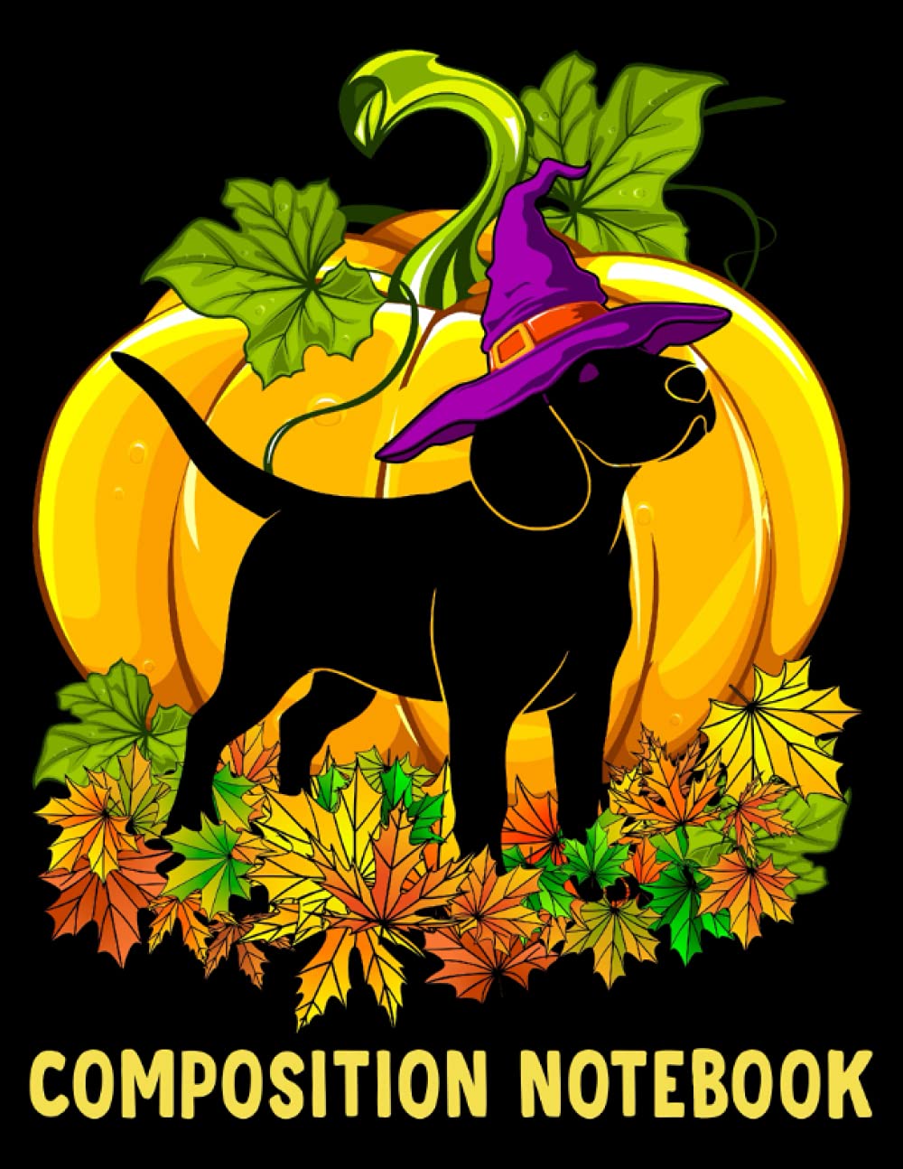 Puppy Composition Notebook: Size 8.5 x 11 inches - 120 Pages, Beagle Dog Witch Hat Halloween Pumpkin Notebook For Dog Lover, Dog Owner, Dog Mom, Dog Dad baixar livro de graça