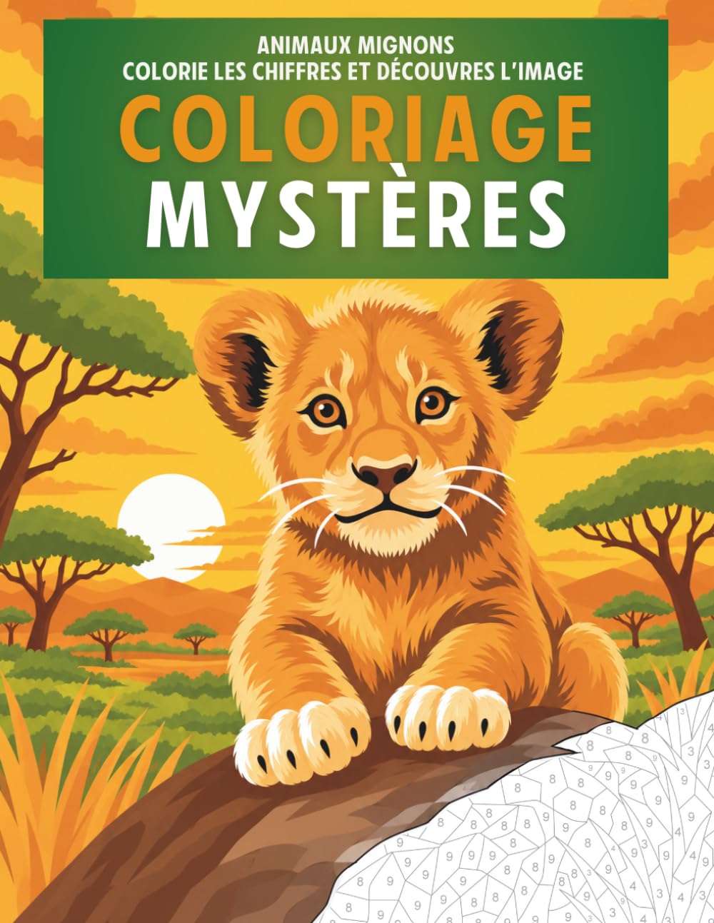 capítulo por capítulo baixar Animaux Mignons – Coloriages Mystères: Livre de coloriage par numéro pour adultes - Dessins numérotés anti-stress (French Edition)