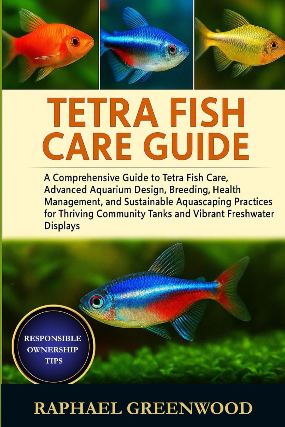 ler totalmente TETRA FISH CARE GUIDE: A Comprehensive Guide to Tetra Fish Care, Advanced Aquarium Design, Breeding, Health Management, and Sustainable Aquascaping... Tanks and Vibrant Freshwater Displays
