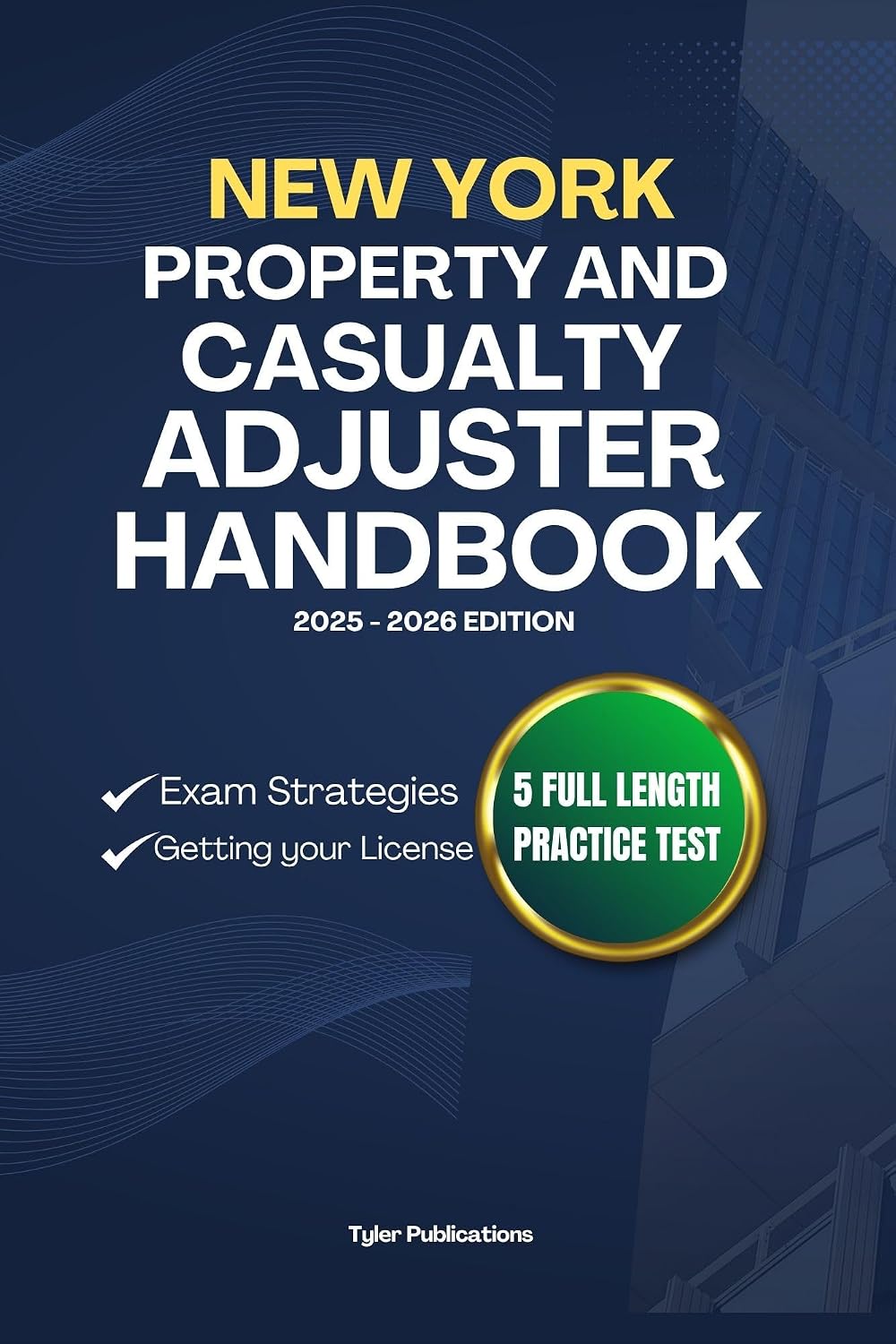 ler totalmente NEW YORK PROPERTY AND CASUALTY ADJUSTER HANDBOOK: A Complete Guide to Passing the Exam on Your First Try (USA PROPERTY AND CASUALTY ADJUSTER MANUAL) (English Edition)
