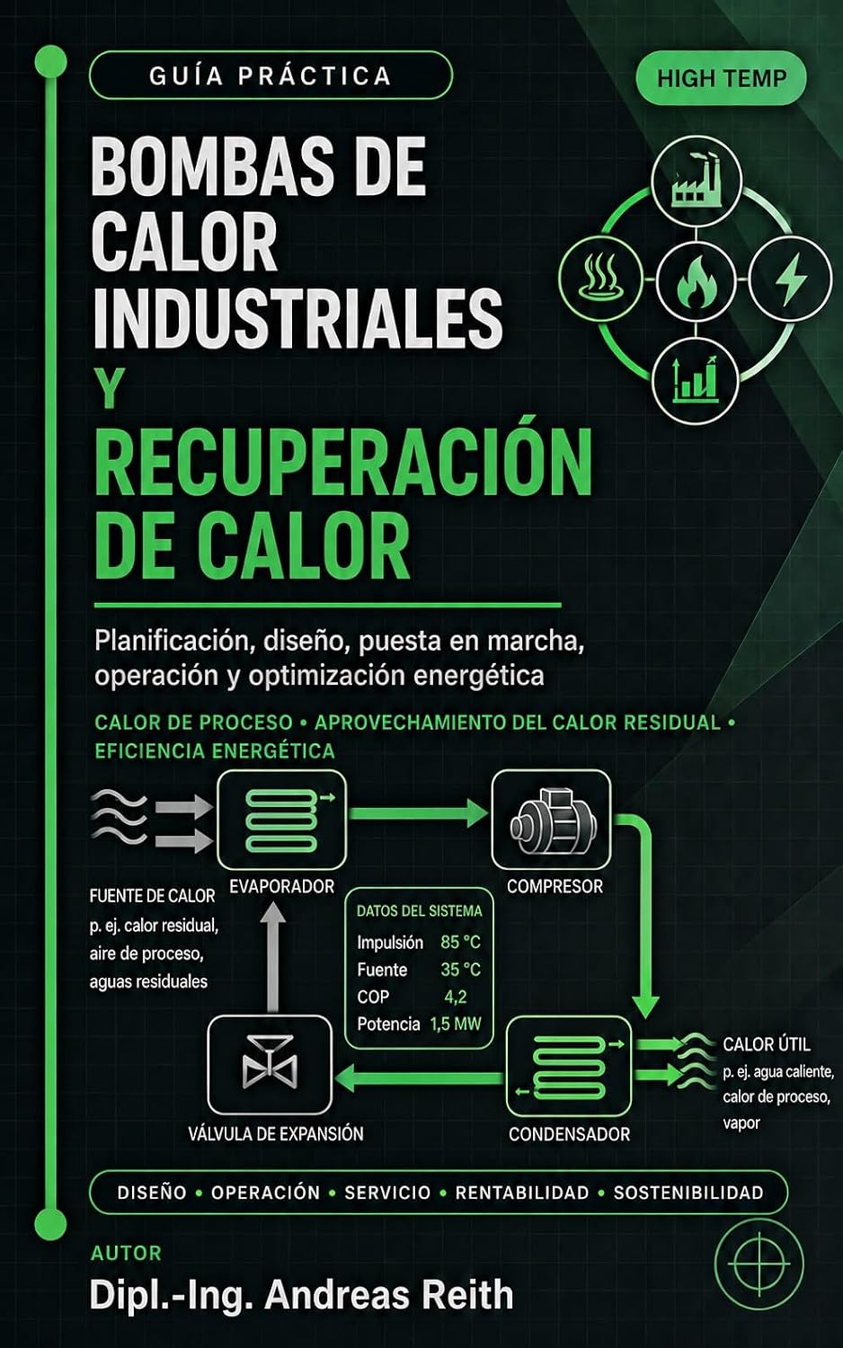 ler totalmente Guía práctica de bombas de calor industriales y recuperación de calor: Planificación, diseño, puesta en marcha, operación y optimización energética (Sistea... – Edición en Español nº 5) (Spanish Edition)