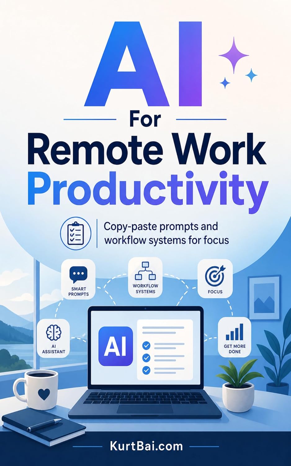 AI For Remote Work Produ: Copy‑Paste AI Prompt Workflows to Cut Remote Work Busywork: Master Meeting Notes, Inbox Triage, Async Updates, Task Planning,... Time Management Book 14) (English Edition) baixar o livro de graça