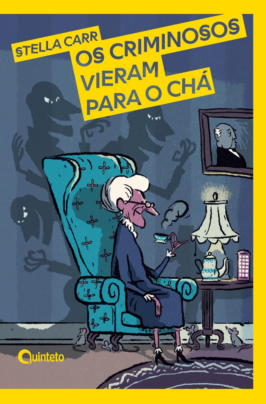 Os criminosos vieram para o chá baixar o livro de graça