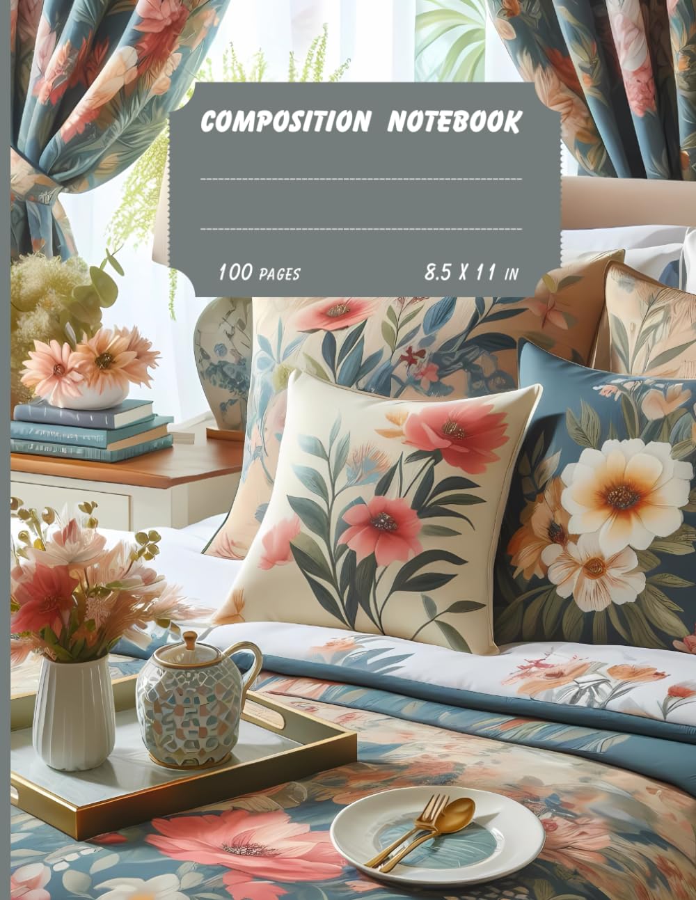 ler totalmente Composition Notebook Home Decor 2: Home Decor lovers | 100 pages | 8.5 x 11 in