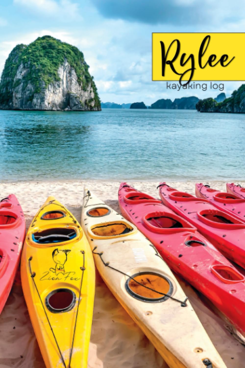Rylee - Kayaking Log: record/track 99+ kayaking trips in this personalized notebook baixar o livro de graça