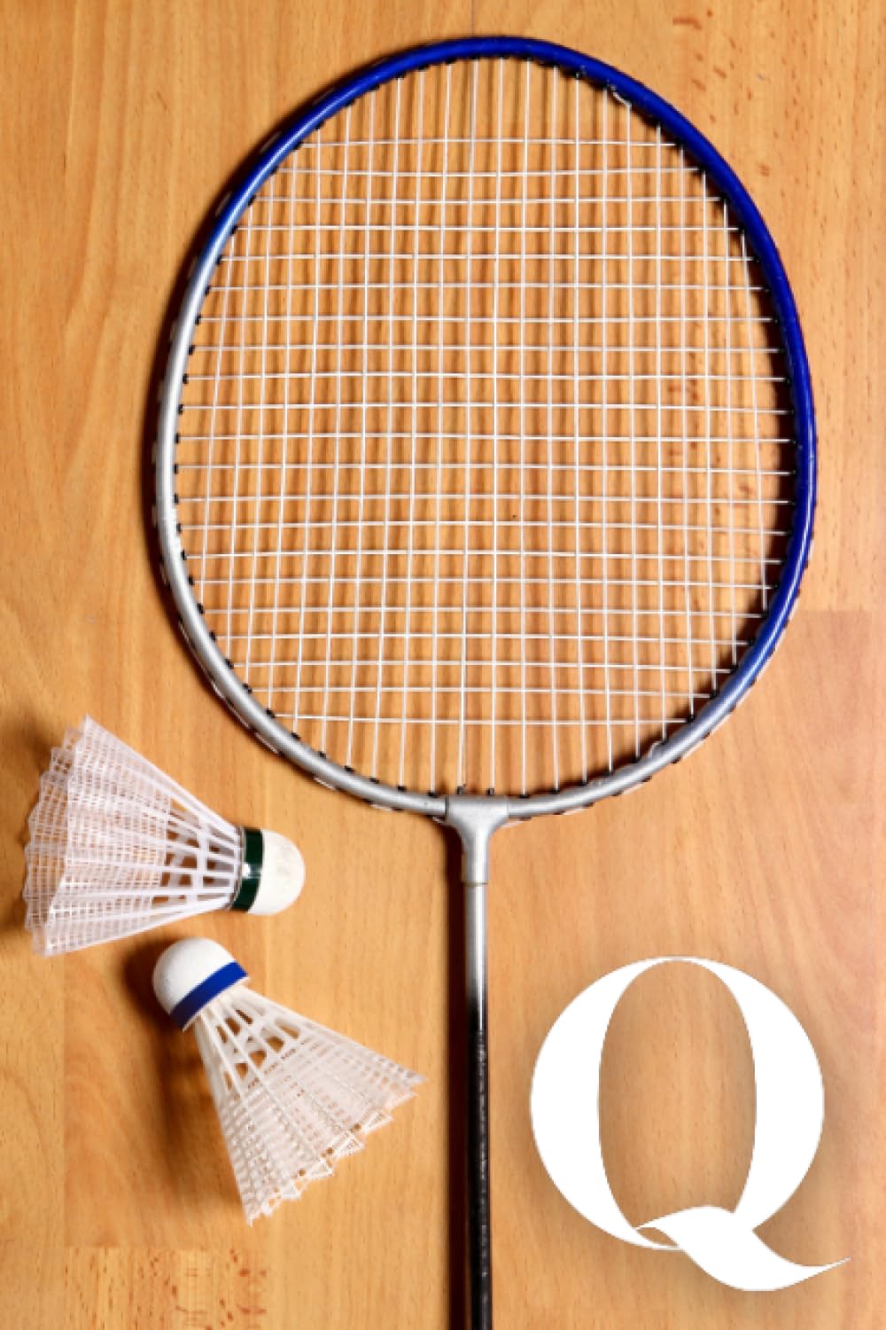 Q: Badminton Game Sport Themed Initial Monogram Letter "Q" Personalized Name Lined Notebook/Journal/Diary for Writing Notes baixar livro de graça