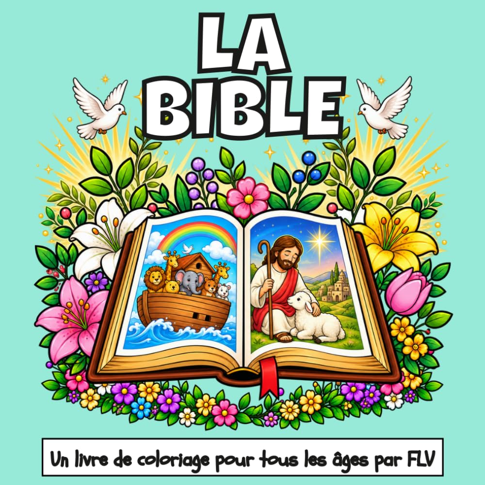 LA BIBLE: Livre de coloriage relaxant pour tous les âges (French Edition) baixar livro de graça