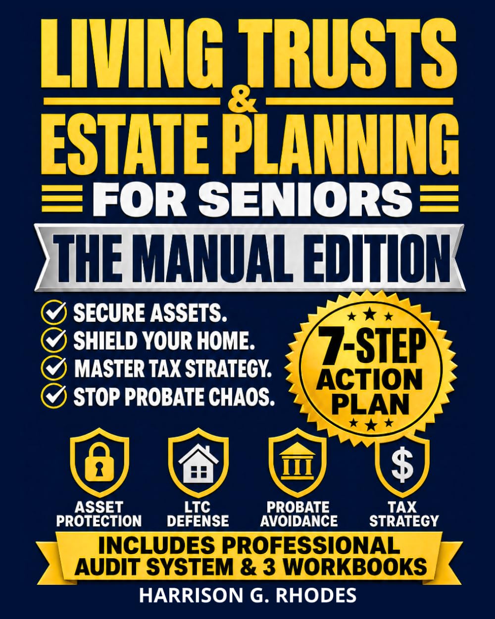capítulo por capítulo baixar Living Trusts & Estate Planning for Seniors - The Manual Edition: 7-Step Action Plan to Secure Assets, Shield Your Home from LTC Costs & Master Tax... Estate Audit & Family Continuity System.