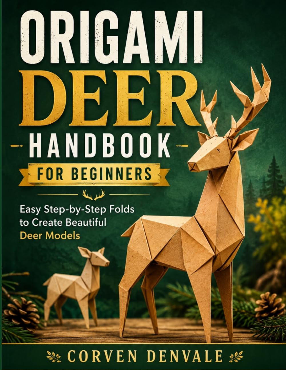 ler totalmente Origami Deer Handbook For Beginners: Easy Step-by-Step Folds to Create Beautiful Deer Models